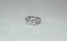 Load image into Gallery viewer, Victorian Diamond Cluster Ring