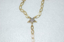 Load image into Gallery viewer, Moons and Pave Star Diamond Necklace