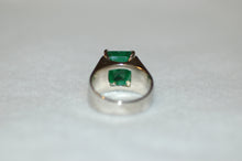 Load image into Gallery viewer, Emerald Statement Ring