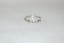 Load image into Gallery viewer, Chris Correia Platinum Skinny &#39;Sugarloaf&#39; Diamond Band Ring