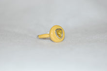 Load image into Gallery viewer, Melow Yellow Diamond and Enamel Ring
