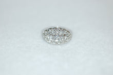 Load image into Gallery viewer, Victorian Diamond Cluster Ring