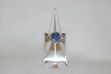 Load image into Gallery viewer, Tanzanite Cabochon Swirl Statement Ring