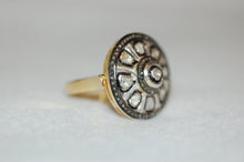 Load image into Gallery viewer, Rose Cut Diamond Starburst Ring