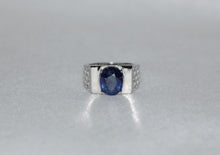 Load image into Gallery viewer, Sapphire Lattice Ring