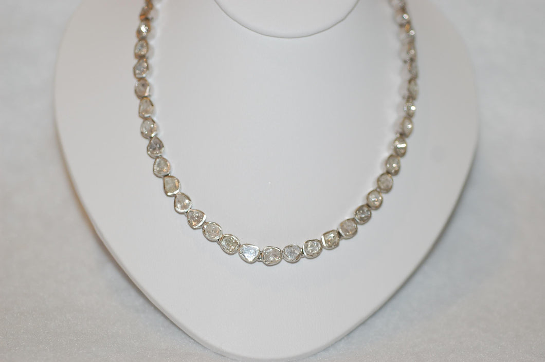 Diamond Rivière Necklace