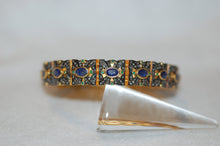 Load image into Gallery viewer, WOW Sapphire Emerald and Diamond Barcelet