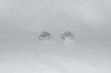 Load image into Gallery viewer, Sustainable Lab Grown Diamond Cluster Marquise Stud Earrings