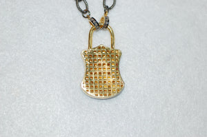Diamond Lovelock Necklace