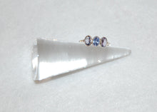 Load image into Gallery viewer, Three Stone Tanzanite Ring