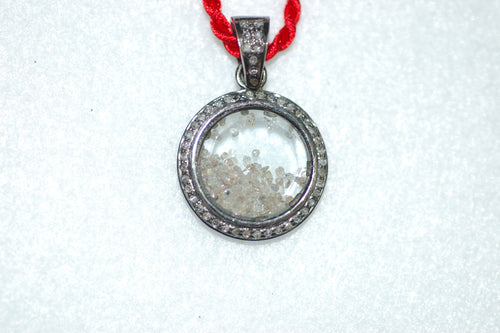 Floating Diamonds Pendant