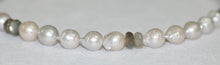 Load image into Gallery viewer, Baroque Pearl and Labradorite Necklace and Earrings Set