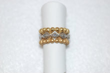 Load image into Gallery viewer, Diamond Heart Stack 3 in 1 Ring