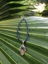 Load image into Gallery viewer, Sapphire Petal Necklace