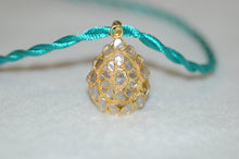 Load image into Gallery viewer, Teardrop-Stained Glass Diamond Pendant