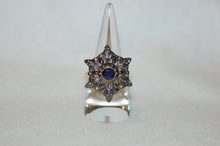 Load image into Gallery viewer, Sapphire Star Ring