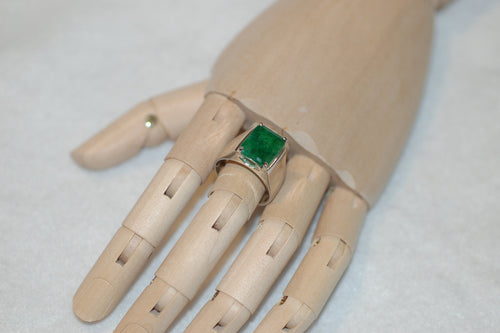 Emerald Statement Ring