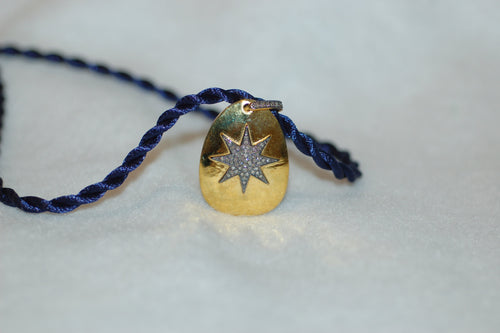 Diamond Pave Star Pendant