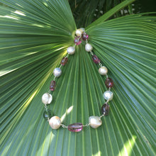 Load image into Gallery viewer, Pearl and Quartz Bubble Gum Necklace