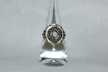 Load image into Gallery viewer, Antique Style Diamond Silver Signet Ring