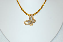 Load image into Gallery viewer, Diamond Butterfly Necklace