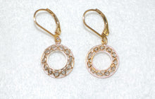 Load image into Gallery viewer, Diamond Slice Dangle Earrings