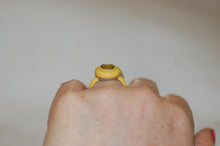 Load image into Gallery viewer, Melow Yellow Diamond and Enamel Ring