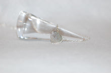 Load image into Gallery viewer, Diamond Heart Silver Necklace