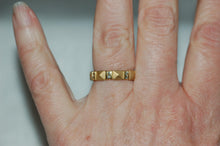 Load image into Gallery viewer, Chris Correia Diamond &#39;Sugarloaf&#39; Gold Band Ring