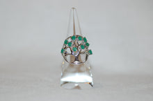 Load image into Gallery viewer, Emerald Tree of Life Ring