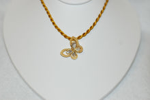 Load image into Gallery viewer, Diamond Butterfly Necklace