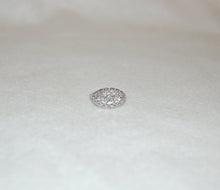 Load image into Gallery viewer, Victorian Diamond Cluster Ring