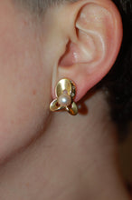 Load image into Gallery viewer, Iris Pearl and Diamond Accent Earrings