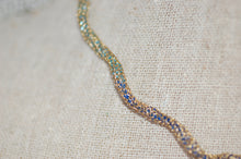 Load image into Gallery viewer, Gold Mesh Wave Necklace