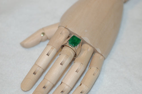 Emerald Statement Ring