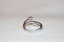 Load image into Gallery viewer, Diamond Pave Bypass Ring