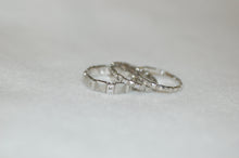 Load image into Gallery viewer, Chris Correia Fine Jewelry Platinum &#39;Sugarloaf&#39; Two Diamond Band Ring