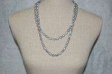 Load image into Gallery viewer, Never ending Gray Baroque Pearl Necklace