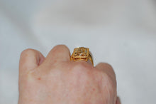 Load image into Gallery viewer, Stained Glass Diamond Ring