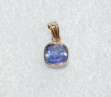 Load image into Gallery viewer, Tanzanite Freeform Solitaire Necklace