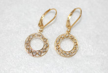 Load image into Gallery viewer, Diamond Slice Dangle Earrings