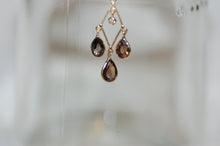 Load image into Gallery viewer, Sapphire Chandelier Earrings