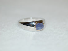 Load image into Gallery viewer, Tanzanite Cabochon Ring