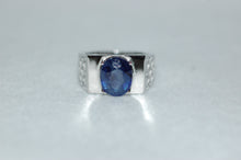 Load image into Gallery viewer, Sapphire Lattice Ring
