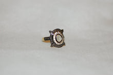 Load image into Gallery viewer, Diamond Shield Antique Style Ring
