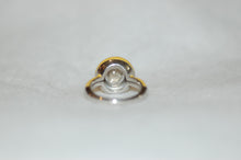 Load image into Gallery viewer, Melow Yellow Diamond and Enamel Ring