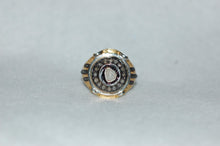 Load image into Gallery viewer, Antique Style Diamond Silver Signet Ring