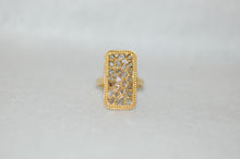 Load image into Gallery viewer, Stained Glass Diamond Ring