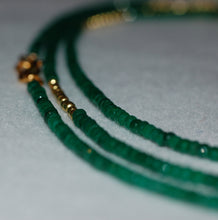 Load image into Gallery viewer, Never-ending Emerald Necklace