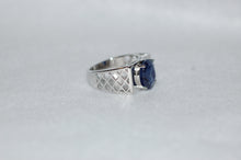 Load image into Gallery viewer, Sapphire Lattice Ring
